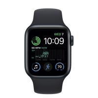 Apple Watch SE (2022), 40 мм корпус из алюминия цвета «тёмная ночь», ремешок «тёмная ночь»
