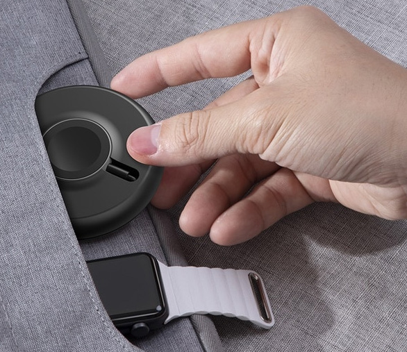 Беспроводная зарядка для Apple Watch Baseus YoYo - Черная (WXYYQIW03-01)