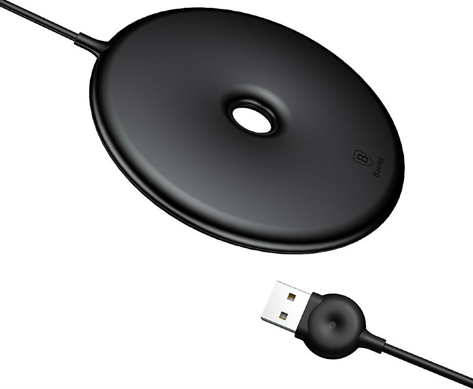 Беспроводное зарядное устройство BASEUS Donut 2A 10W (WXTTQ-01) черный