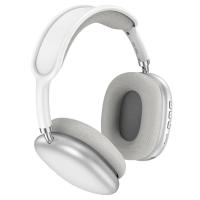 Беспроводные наушники накладные Borofone BO22 Plus Elegant, Bluetooth, 800 мАч, серебристый