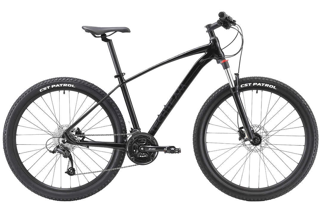 Велосипед TechTeam Lavina 27.5"х17" 2022 Black