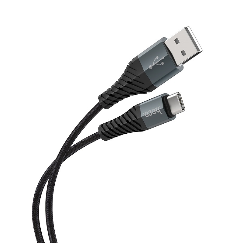 Кабель USB HOCO X38 Cool USB - Type-C 1 м Черный