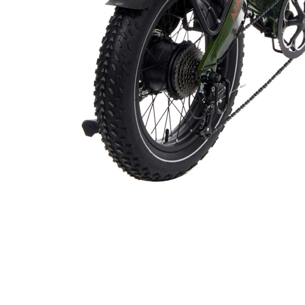 Электровелосипед Yokamura Apache 48V 20Ah Military Green — Протектор 20-дюймовой покрышки