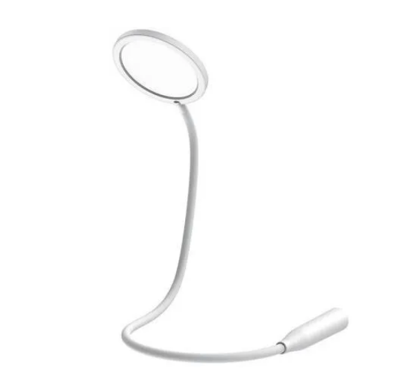 Лампа настольная Baseus Comfort Reading Charging Uniform Light Hose Desk Lamp DGYR-02 (White)