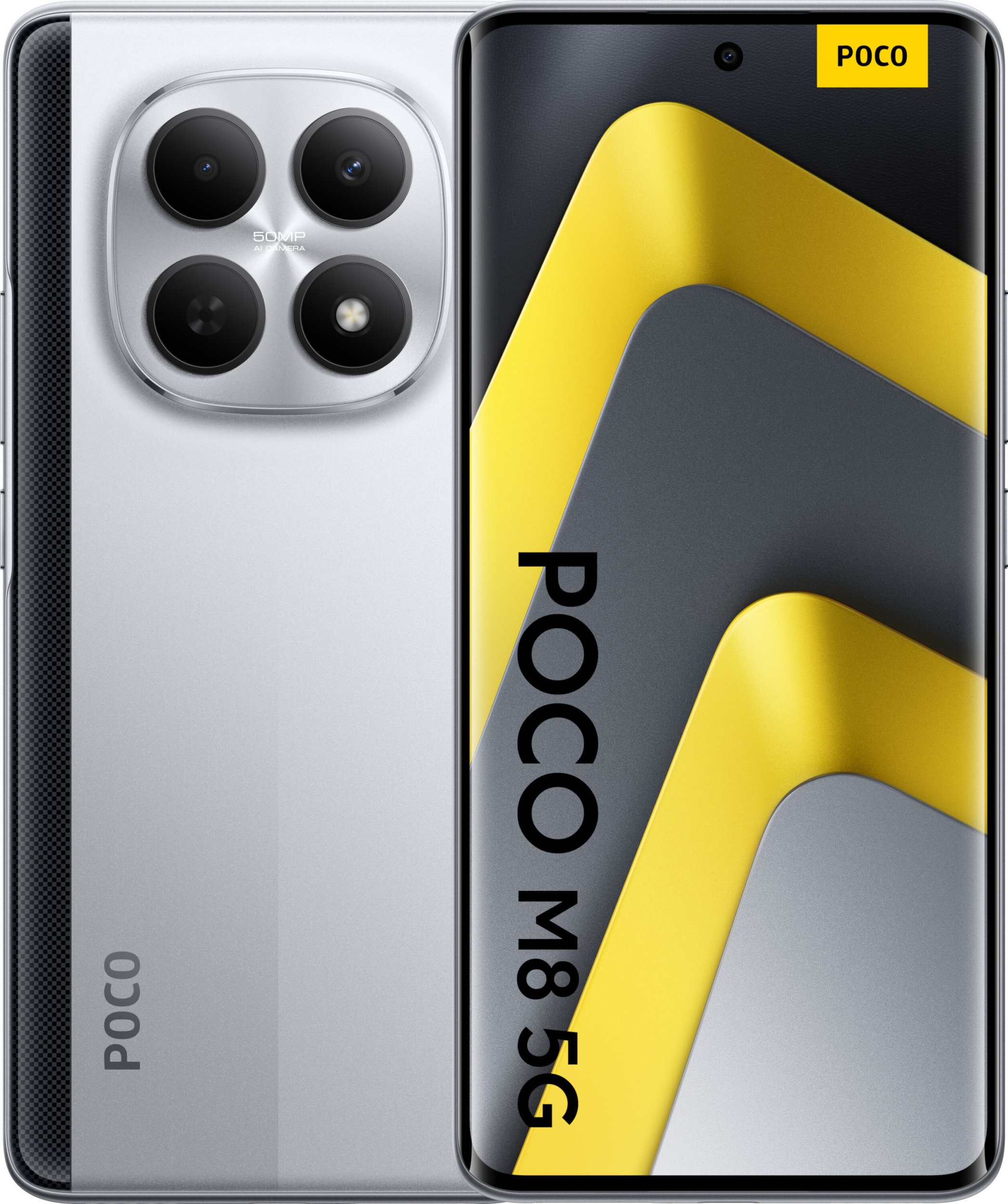 Смартфон POCO M8 5G 8/256GB Silver