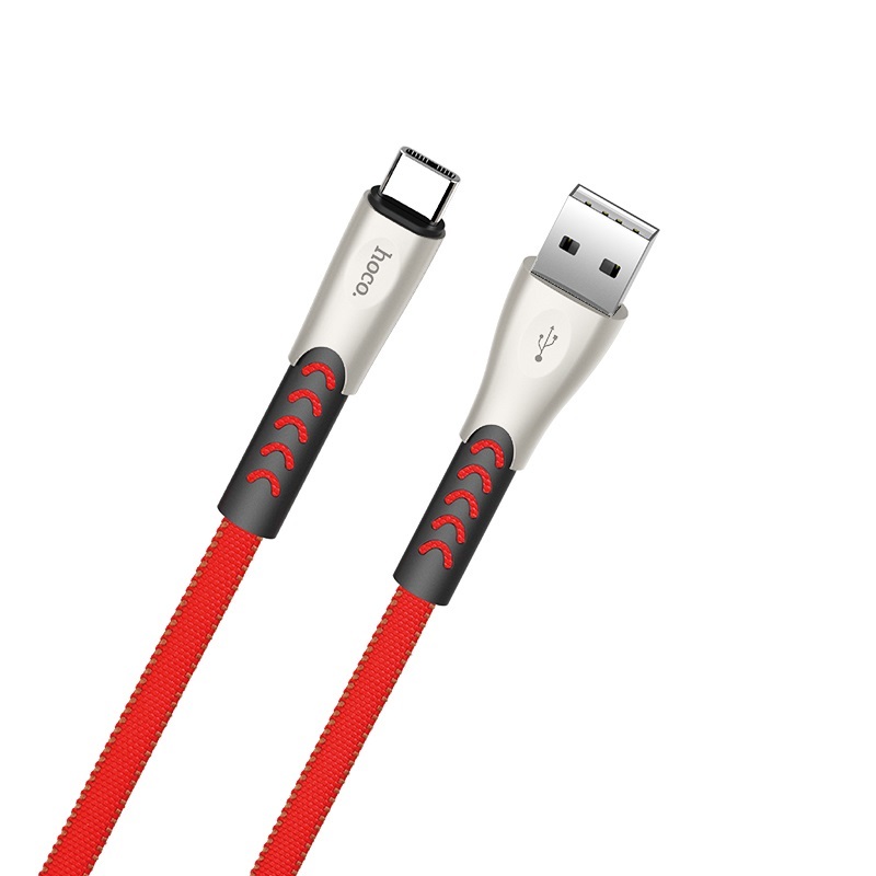 Кабель Hoco 1,2 м U48 (USB - Type-C) Red