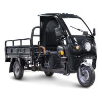 Грузовой электротрицикл Rutrike D4 NEXT КАБИНА 1800 60V1500W Черный