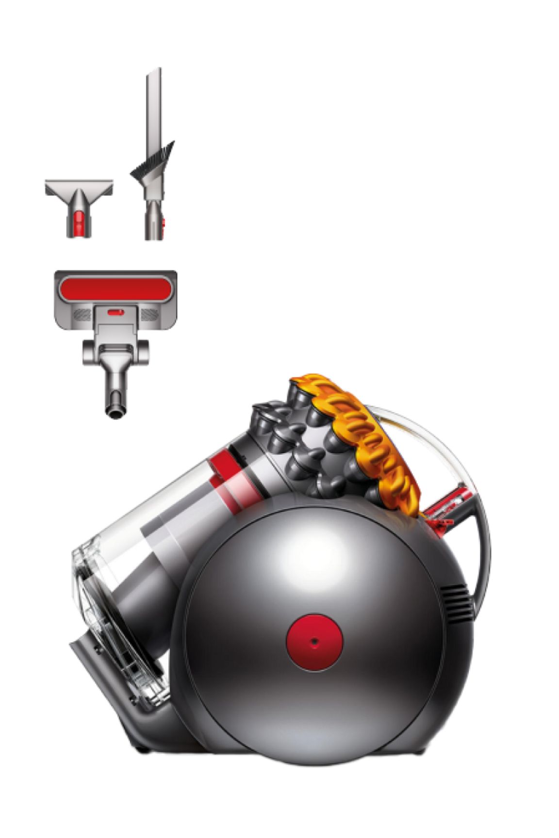 Цилиндрический пылесос Dyson CY26 Multifloor 2 (Iron/Yellow) EU