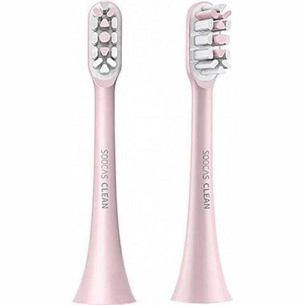 Сменные насадки для зубной щетки Xiaomi Soocas X3 2 шт. (розовый)