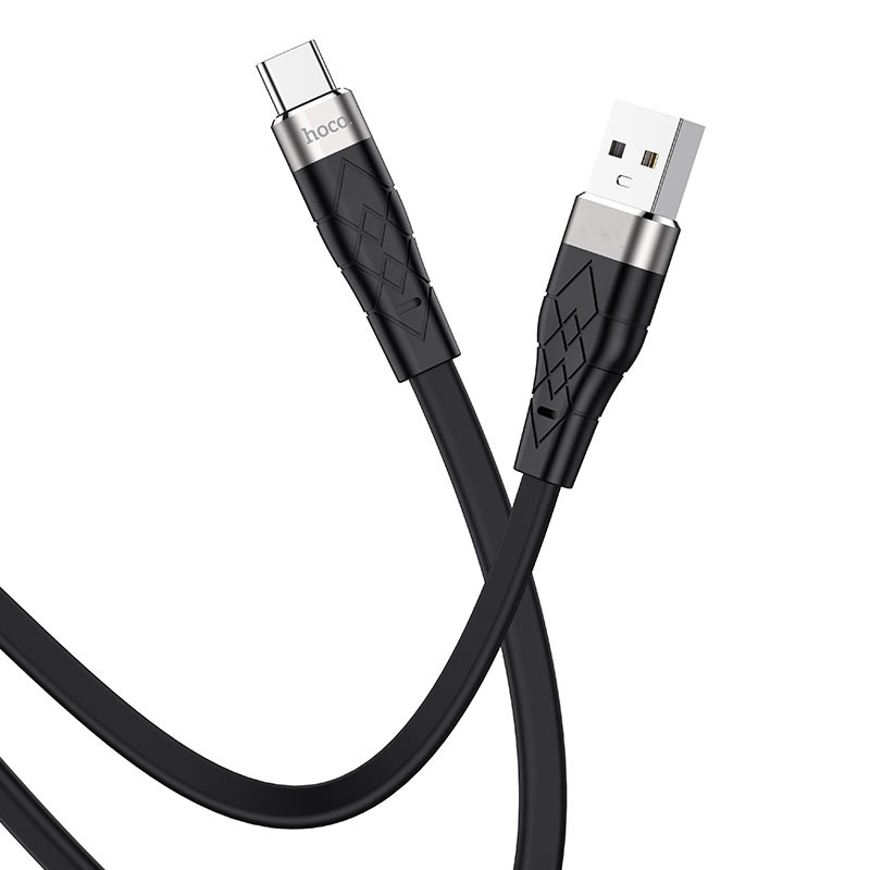 Кабель USB HOCO X53 Angel USB - Type-C 3.0А 1м черный