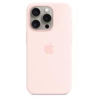 Чехол Silicone Case MagSafe Iphone 15 Pro Розовый