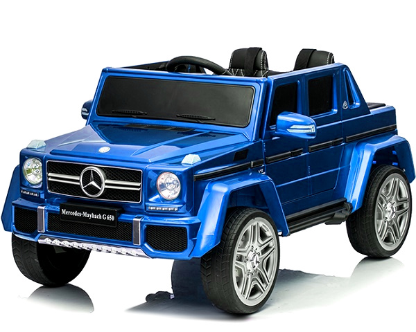 Детский электромобиль Mercedes-Benz Maybach Small G650S Синий