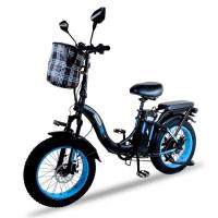 Электровелосипед Minako F11 Lite 20Ah Синий (спицы)