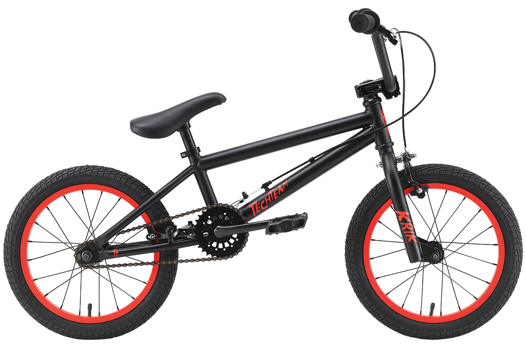 Велосипед TechTeam BMX TT Krik 16"х16" 2022 Red