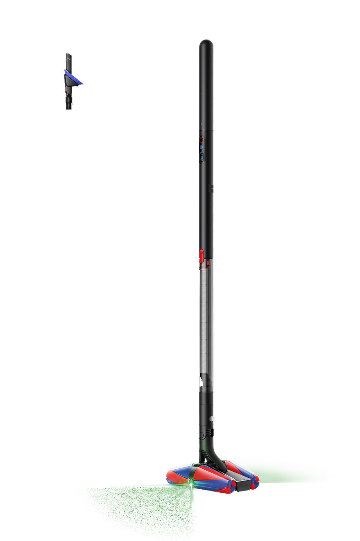 Вертикальный беспроводной пылесос Dyson SV50 PencilVac Fluffy Black