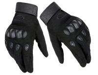 Перчатки с косточкой с пальцами (XXL) Черные