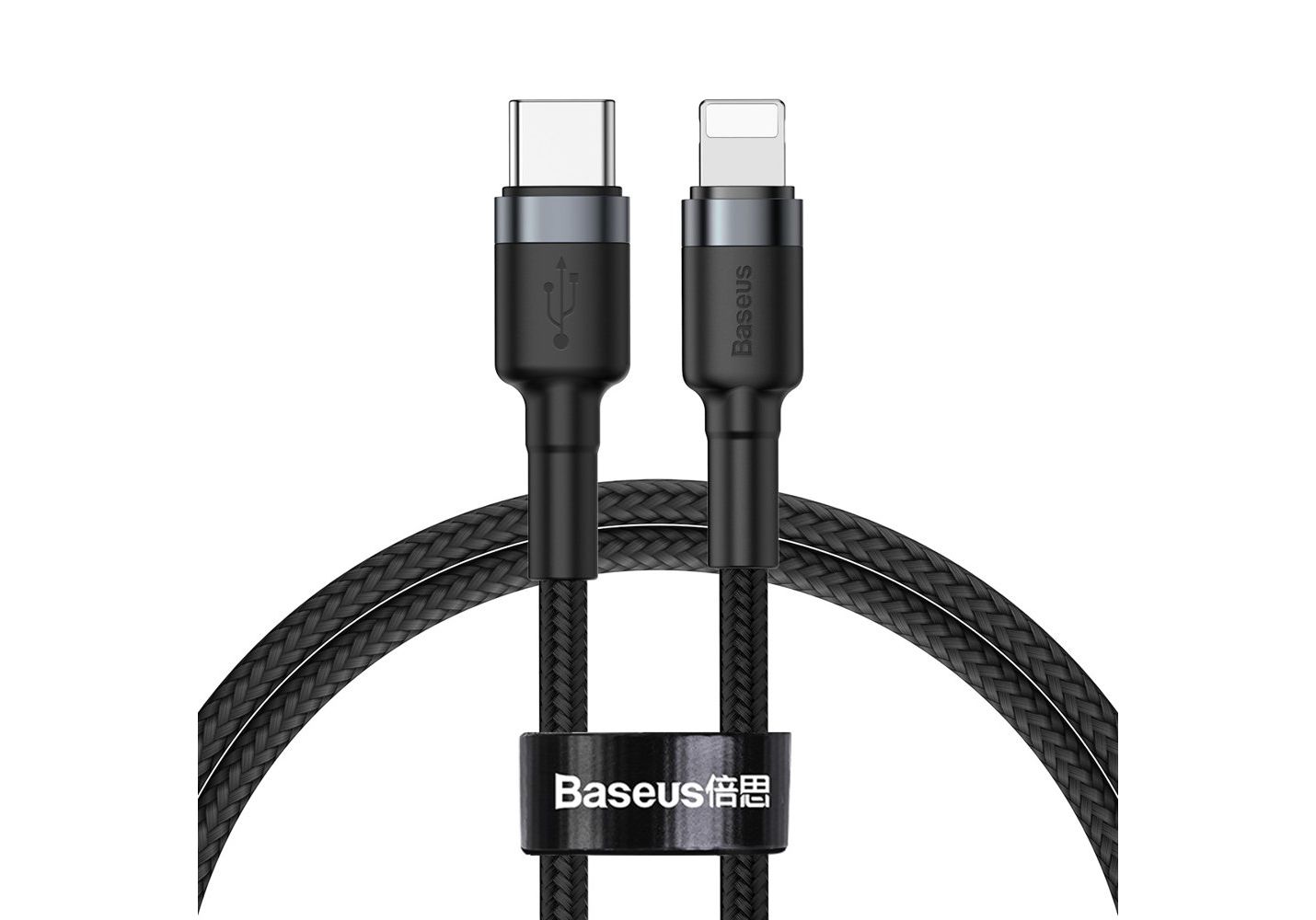 Кабель Baseus Cafule Cable Type-C to iP PD 18W 1m (CATLKLF-G1, CATLKLF-91)