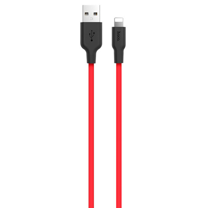 Кабель USB - lightning HOCO X21 1m Red