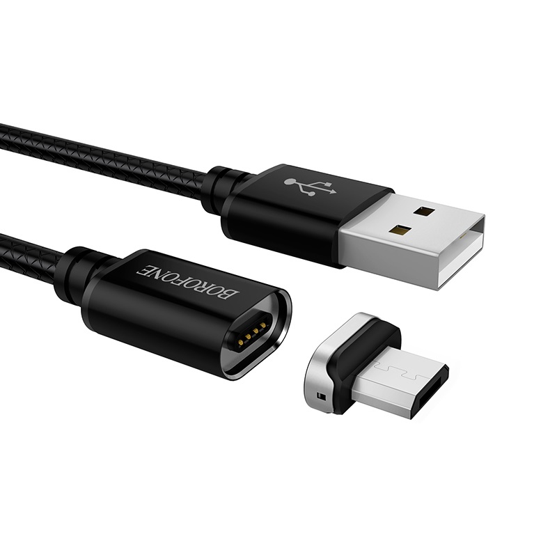 Кабель Borofone Magnetic Connector 1,2 м BU1 (Micro USB)