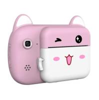 Детский фотоаппарат моментальной печати Print Camera MyRespect Котенок (Pink)