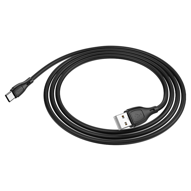 Кабель USB Hoco X61 Type-C 3.0A 1m черный