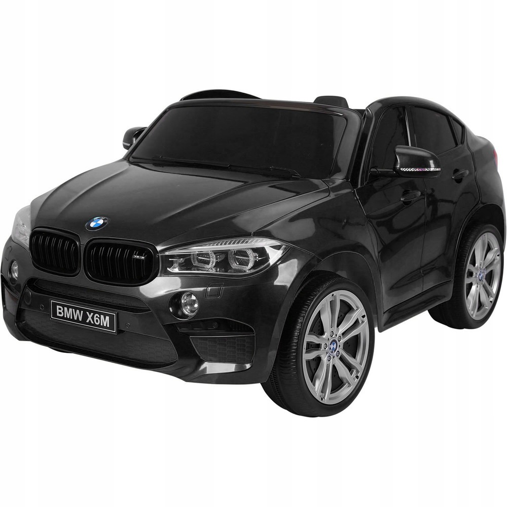 Детский электромобиль BMW X6M JJ2168 черный краска