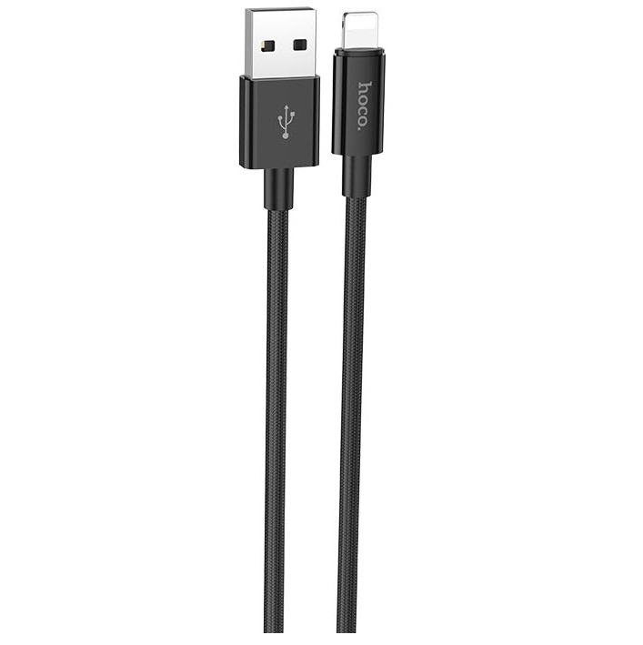 Кабель Hoco X68 USB Lightning 1м 2.4А черный