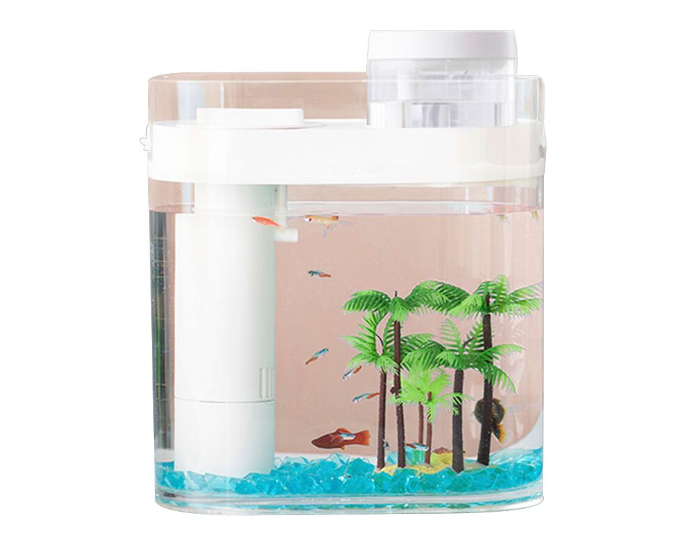 Аква-ферма с увлажнителем Xiaomi Descriptive Geometry Amphibious Fish Tank (HF-JHYGZH001)