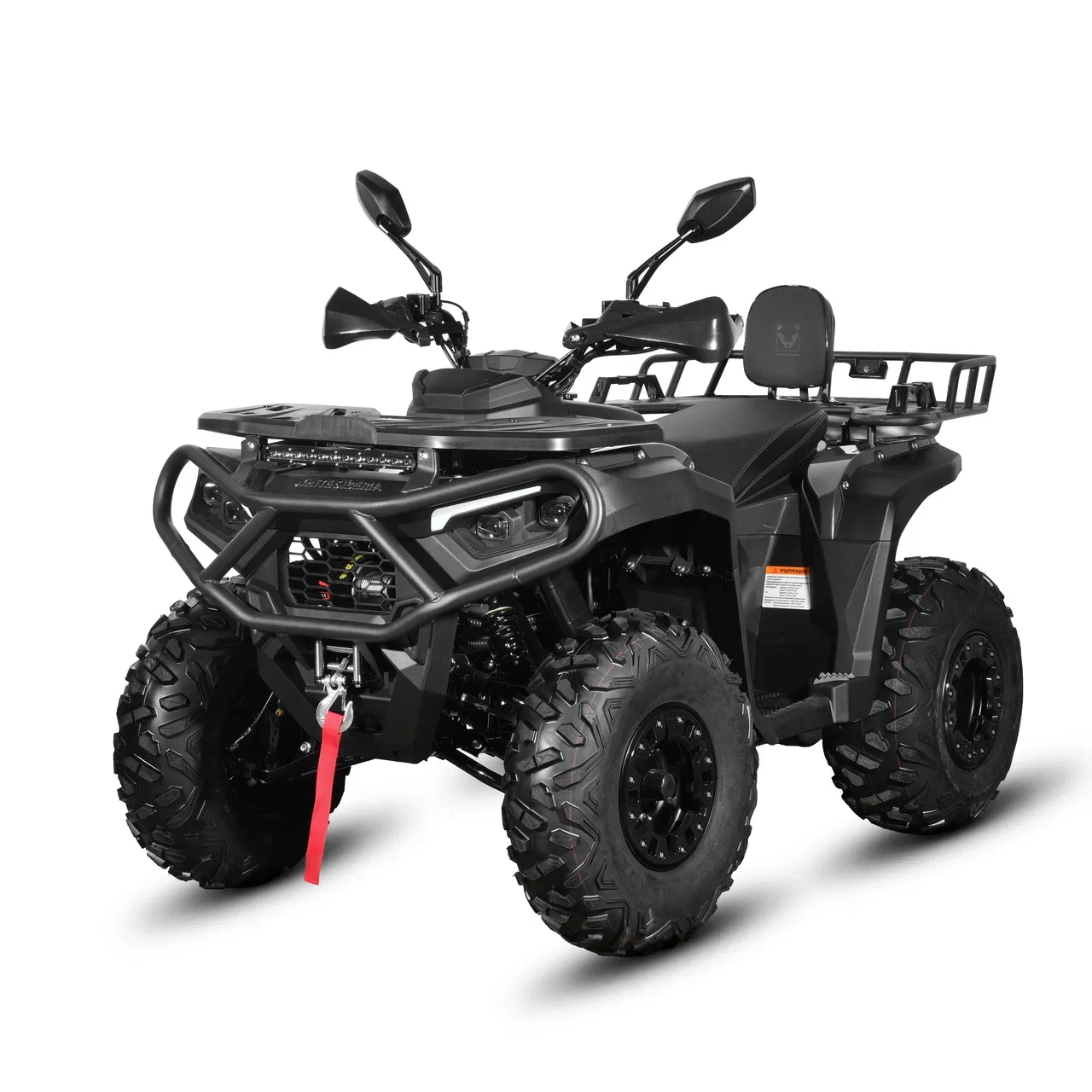 Бензиновый квадроцикл WHITE SIBERIA BARS 250(черный)
