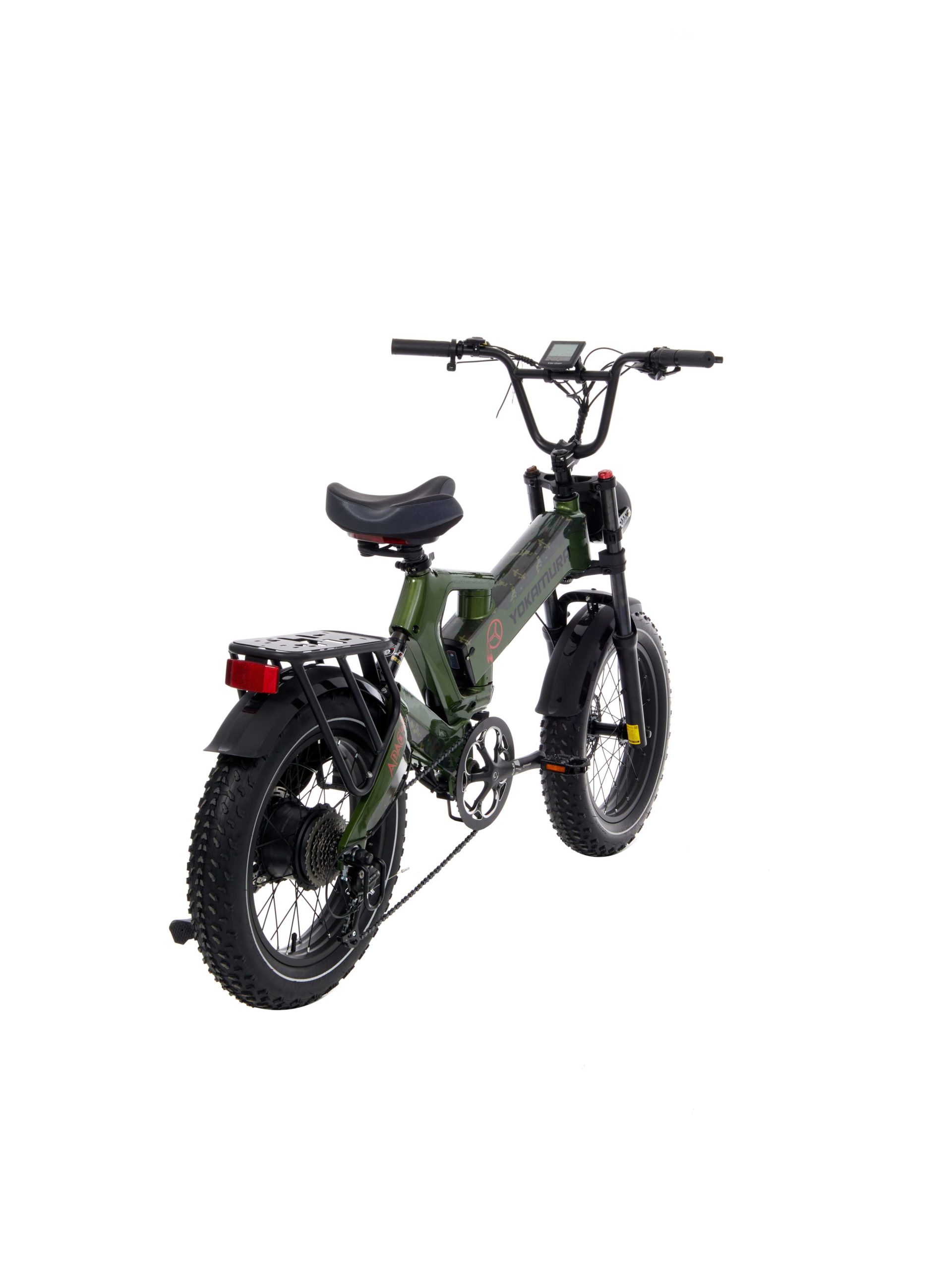 Электровелосипед Yokamura Apache 48V 20Ah Military Green — Детали точной цветовой версии