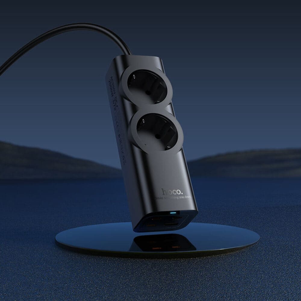 8 Удлинитель Hoco NS10 2m (3 type-C 1 USB-A).jpg 8 Удлинитель Hoco NS10 2m (3 type-C 1 USB-A).jpg