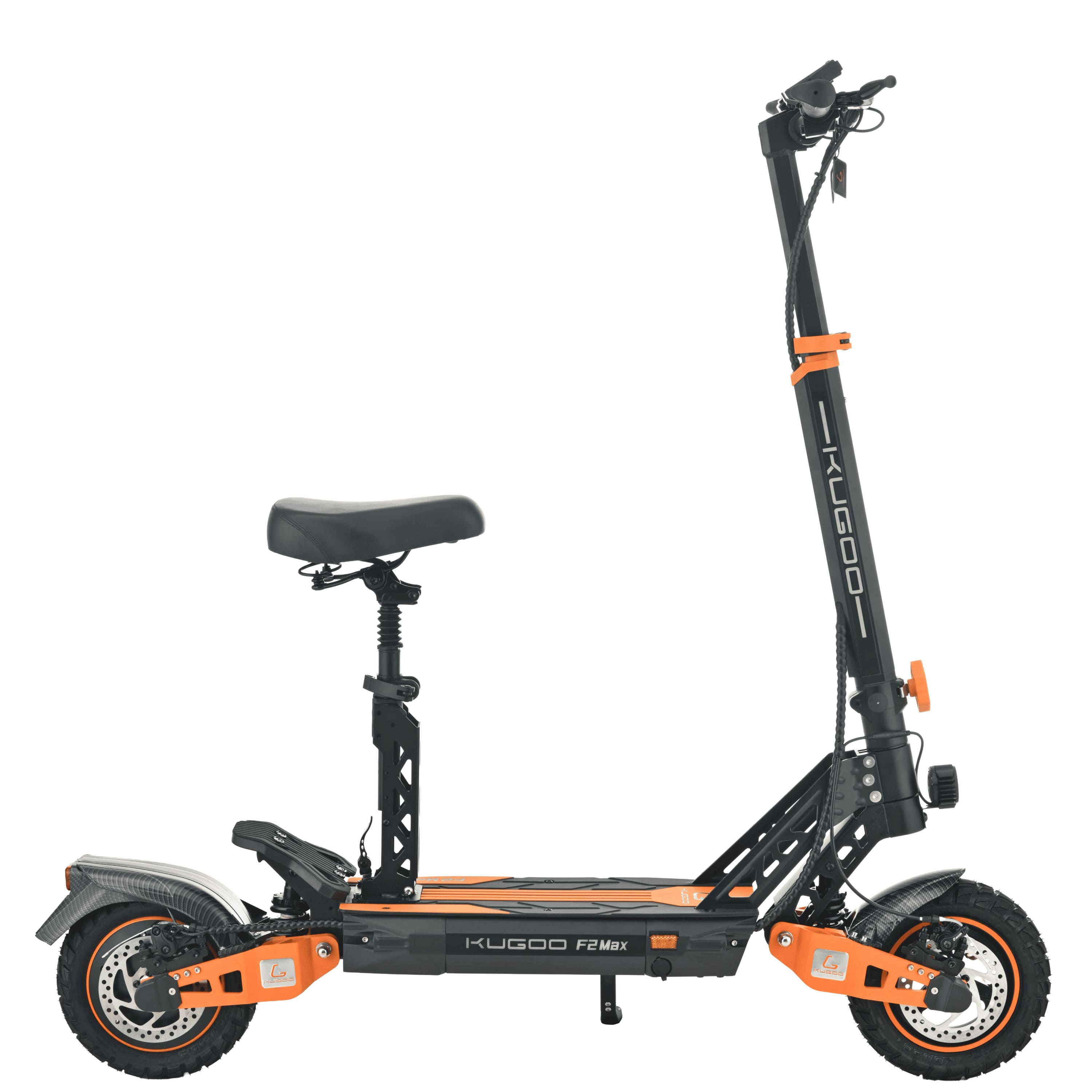 KUGOO F2 Max, колесо и подвеска