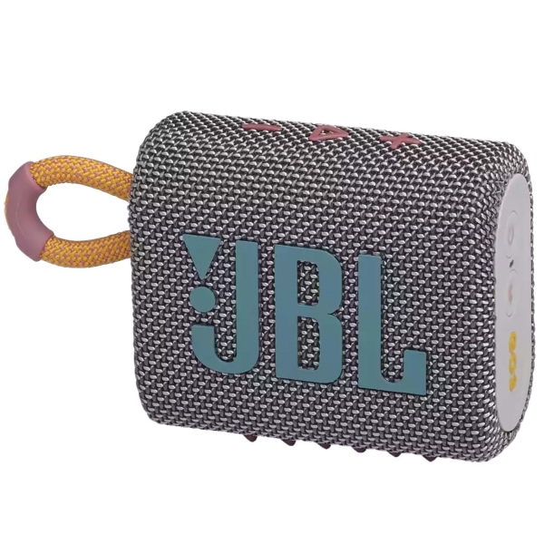 Беспроводная акустика JBL Go 3 Grey (JBLGO3GRY)