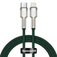 Кабель Baseus Cafule Series Metal Data Cable Type-C — Lightning PD 20W 1m (CATLJK-A06)