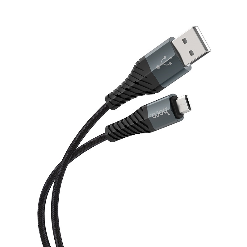 Кабель USB HOCO X38 Cool USB - Micro USB 1 м Черный