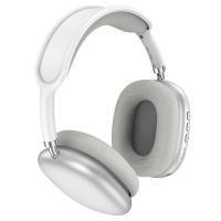 Беспроводные наушники накладные Borofone BO22 Elegant, Bluetooth, 400 мАч, серебристый