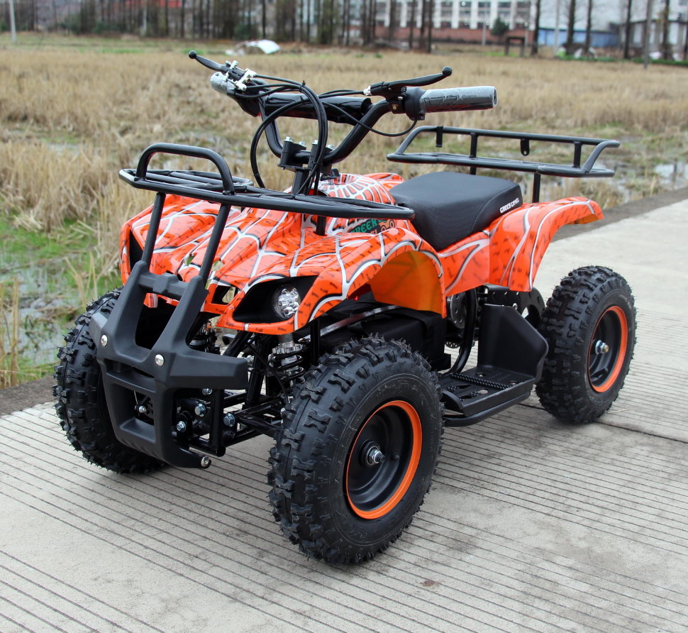 Квадроцикл GreenCamel Gobi K200 (36V 800W R6 Цепной привод) Оранжевый паук