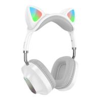 Беспроводные наушники с микрофоном HOCO EDS13 CAT EAR (White)
