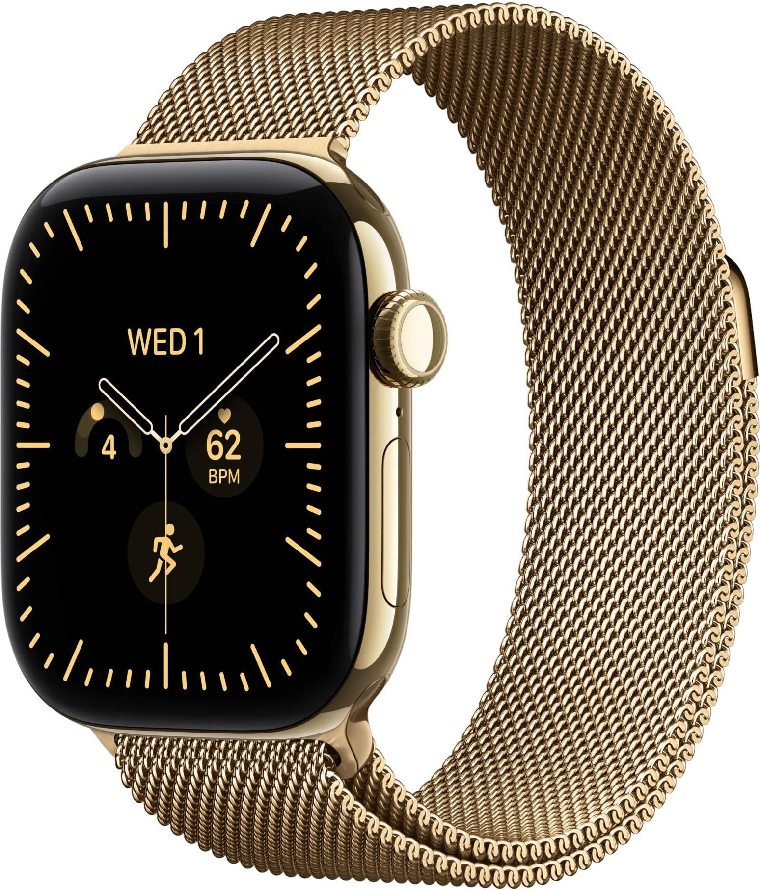 Apple Watch Series 12 42 мм Титан Radiant Gold GPS + Cellular — фото 1