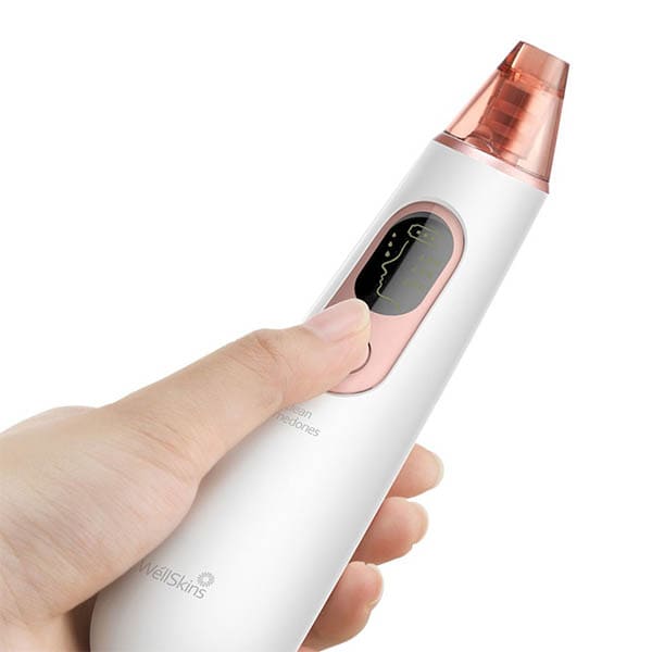 Вакуумный очиститель лица Xiaomi Wellskins Clean Beauty Blackhead Meter WX-HT100 Pink