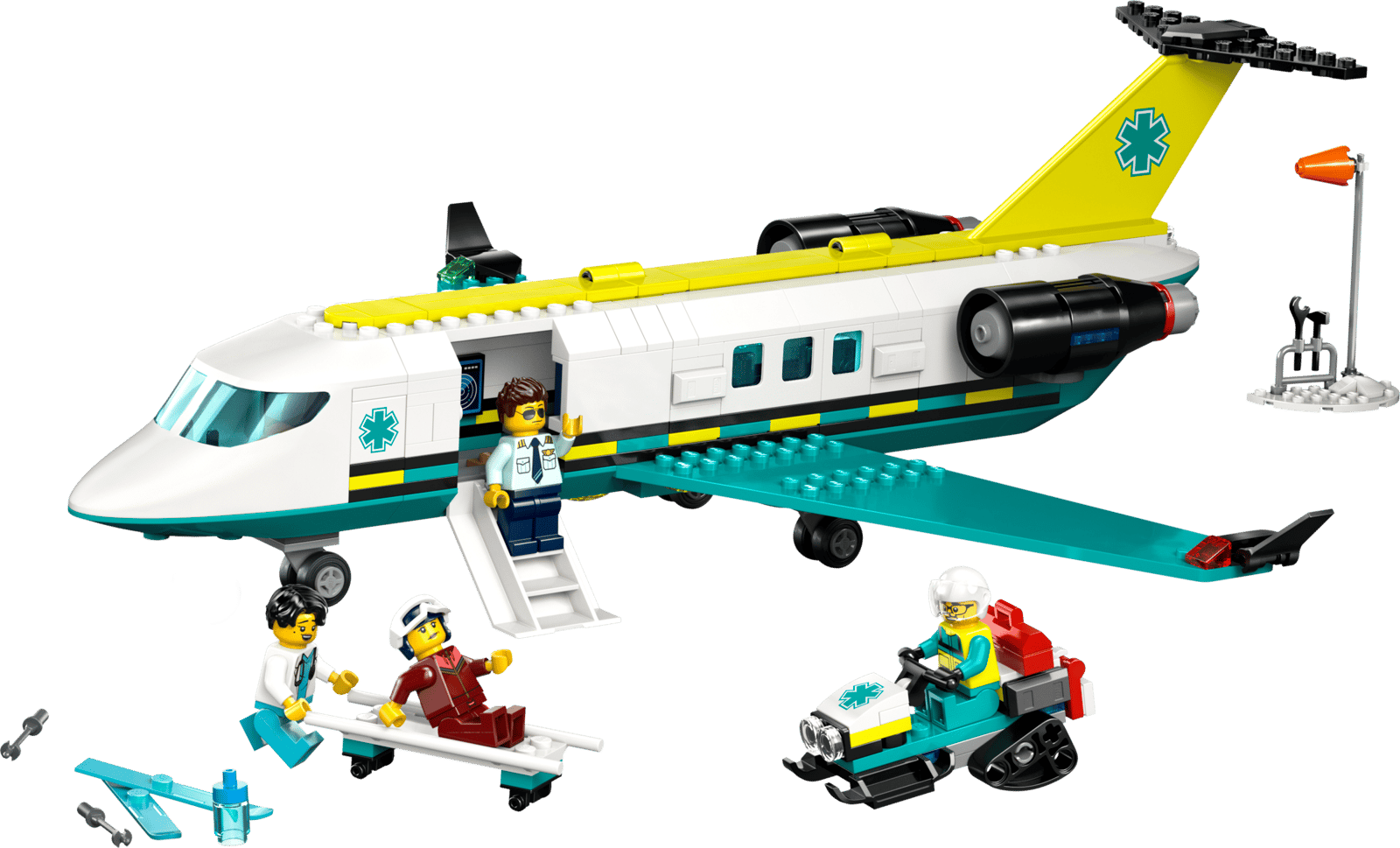 Конструктор LEGO City Emergency Air Ambulance Airplane (60465)