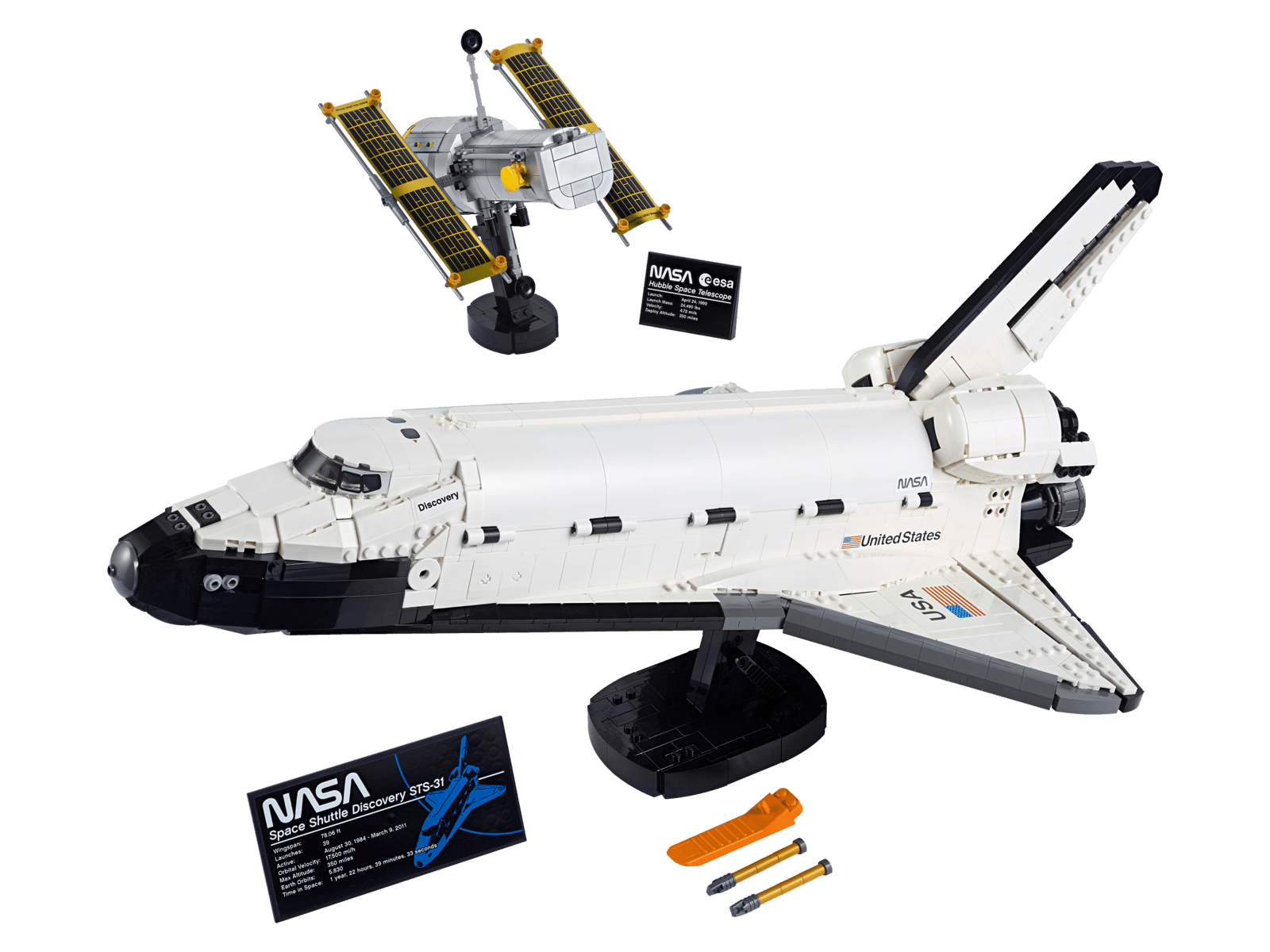 Конструктор LEGO Icons NASA Space Shuttle Discovery (10283)