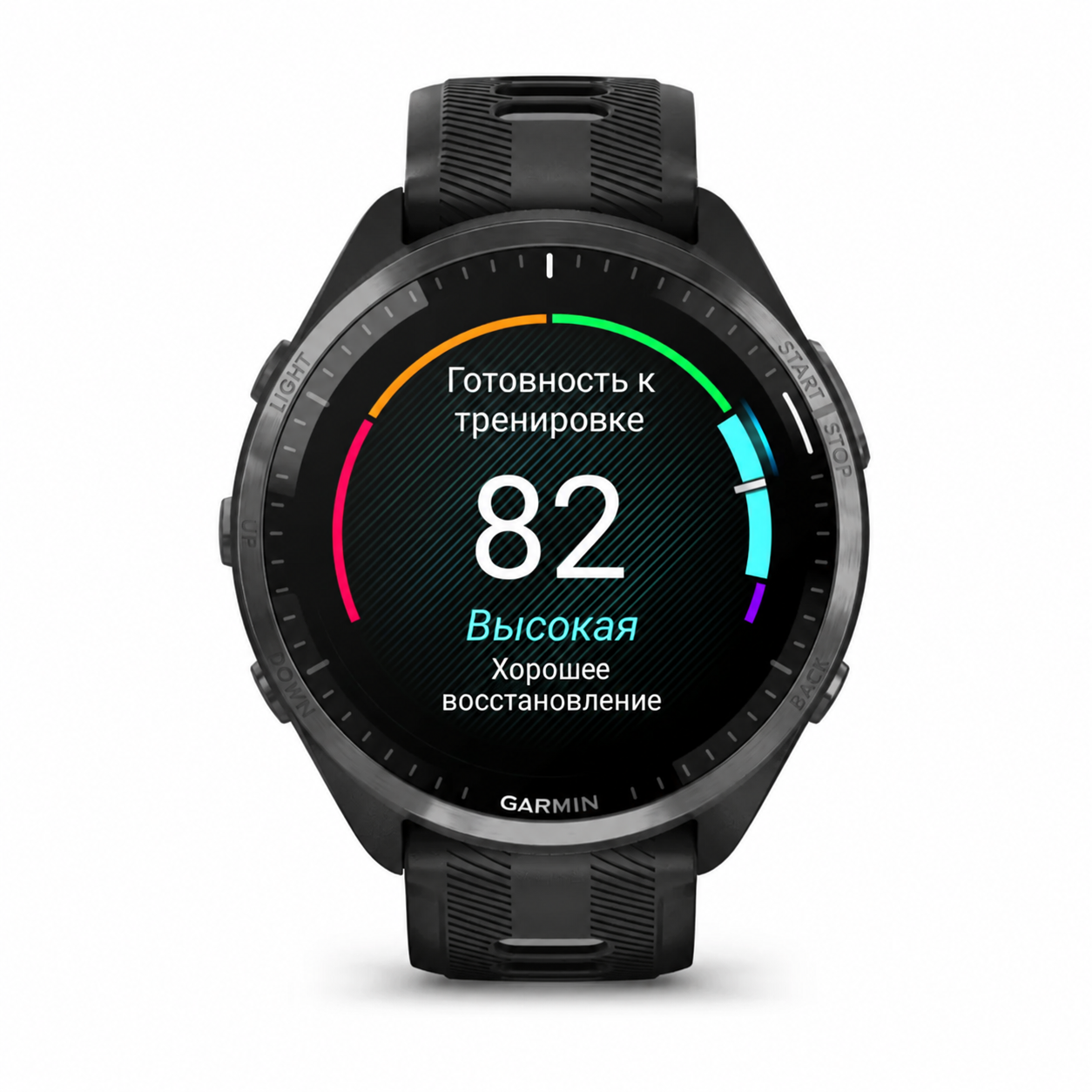 Garmin Forerunner 965: Готовность к тренировке: почему получилось 82
