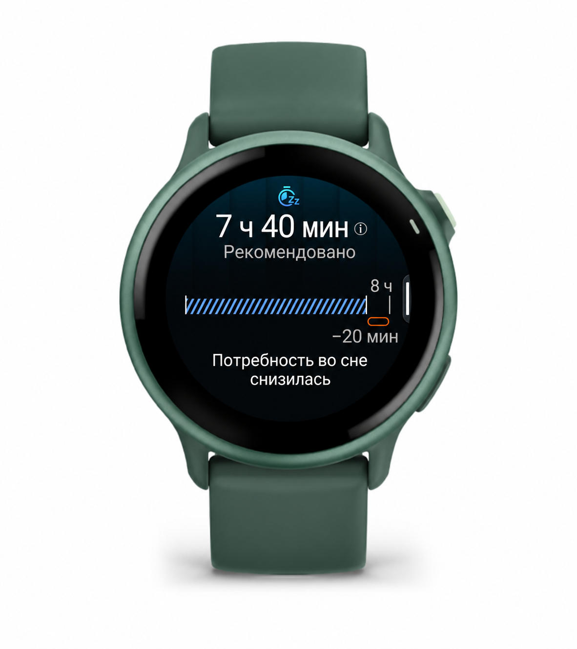 Рекомендации продолжительности сна на Garmin vívoactive 6