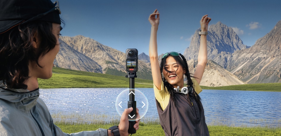 Выбор ракурса и InstaFrame 2.0 на Insta360 X6
