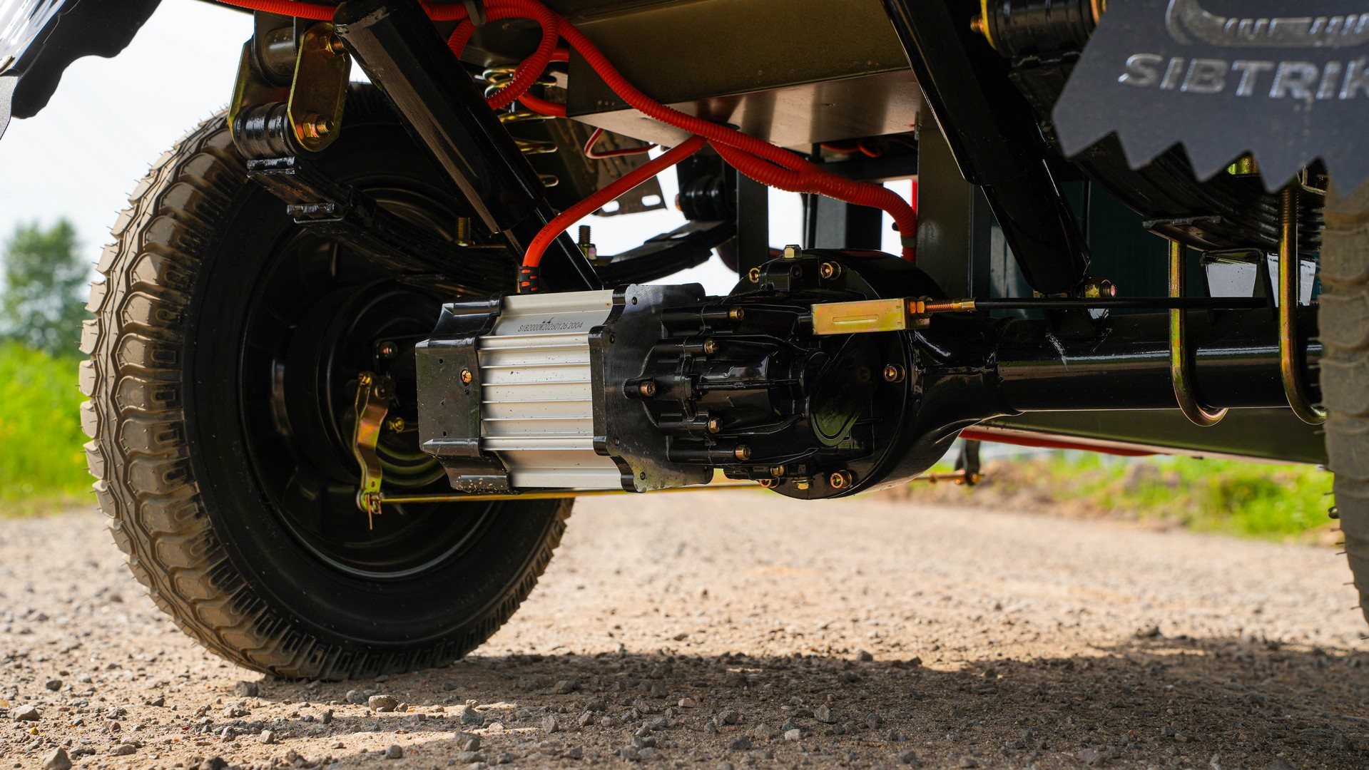 SIBTRIKE CARGO 1.6 — Мотор и грузовой мост