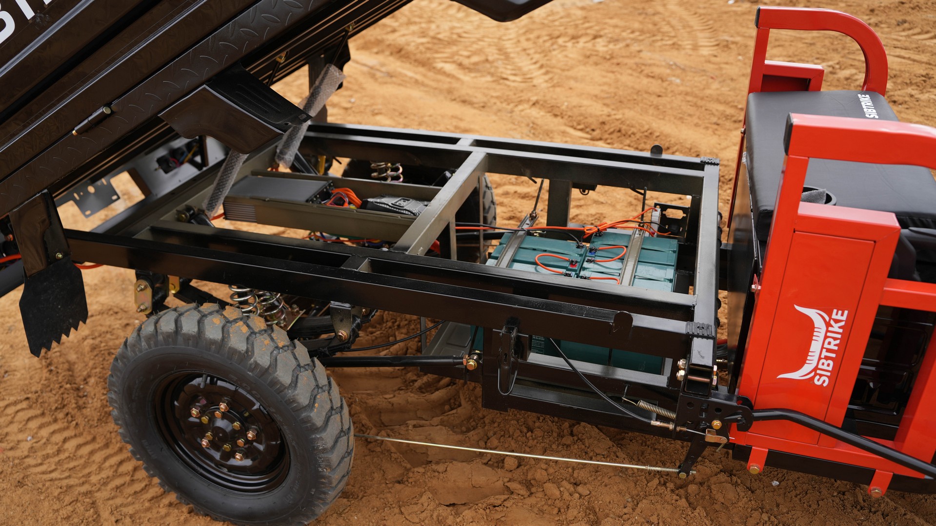 SIBTRIKE PRO CARGO 1.8 — Рама и грузовая подвеска