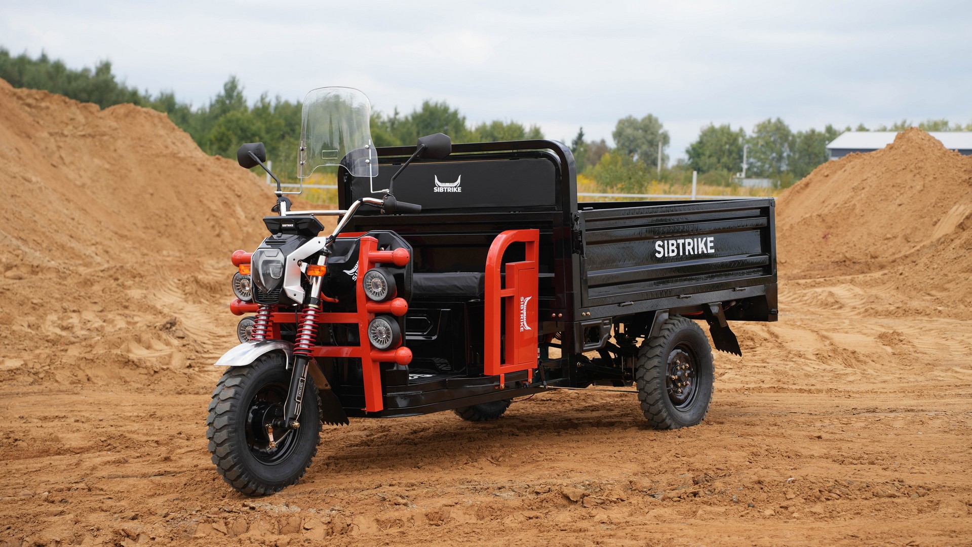 SIBTRIKE PRO CARGO 1.8 — Общий вид и рабочий маршрут