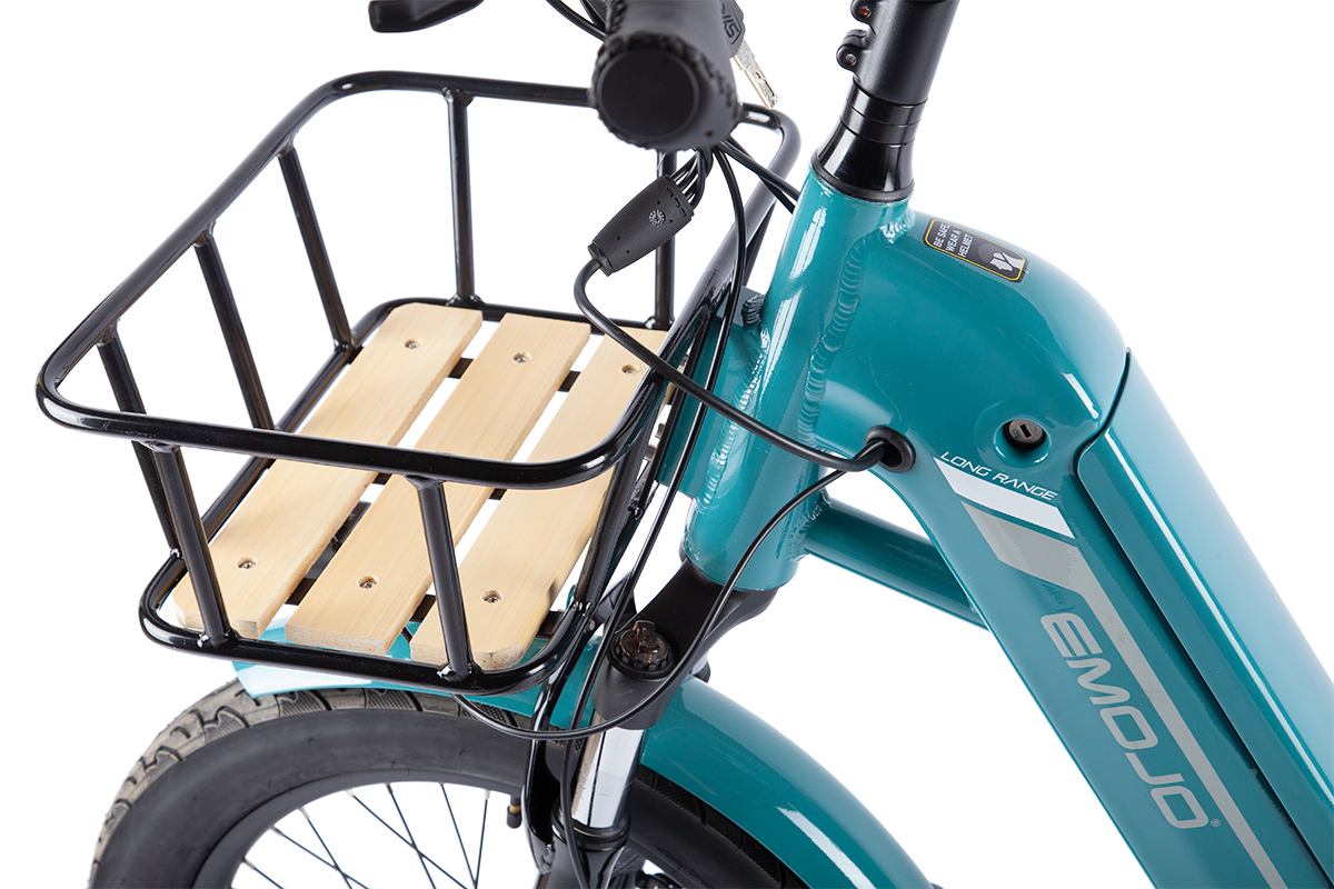 Бирюзовый Gelbert Sporto EMOJO — Корзина и практичное оснащение