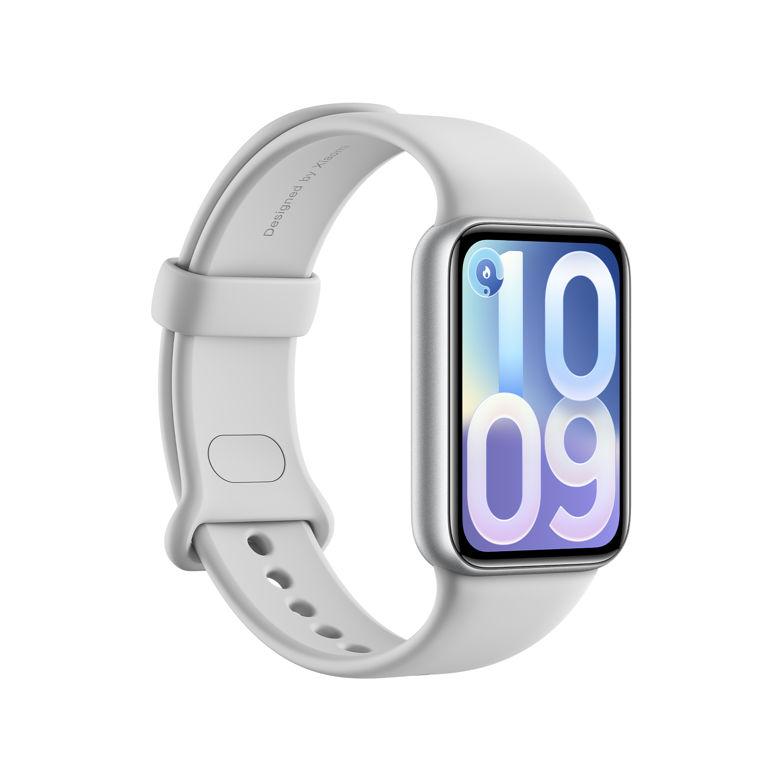 Xiaomi Smart Band 10 Pro Glacier Silver: корпус и экран